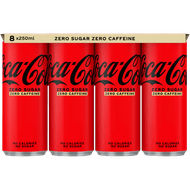 Coca-Cola Zero no caffeine 8x25 cl