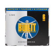 Bullit Energy drink 6x25 cl