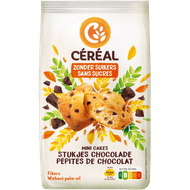 Céréal Mini cakes stukjes chocolade
