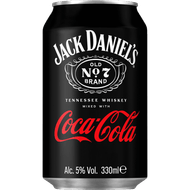 Jack Daniels Whiskey & cola