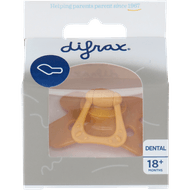 Difrax Fopspeen dental met ring 18+ maanden