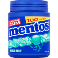 Mentos Kauwgom breezemint XL 100 stuks