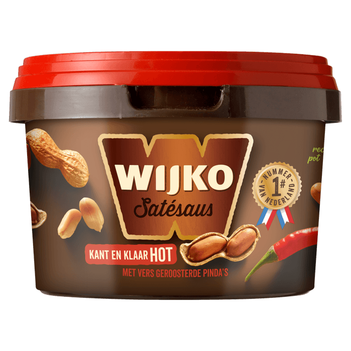 Wijko Satesaus kant & klaar hot