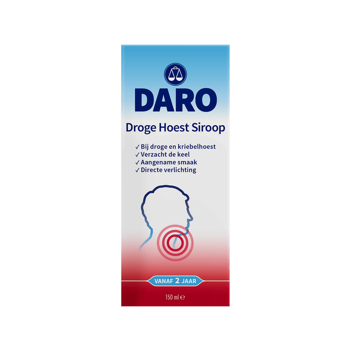 Daro Hoestsiroop droge hoest