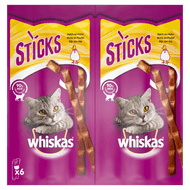 Whiskas Kattensnacks sticks rijk aan kip