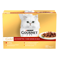 Gourmet Gold fijne hapjes in saus 12 stuks