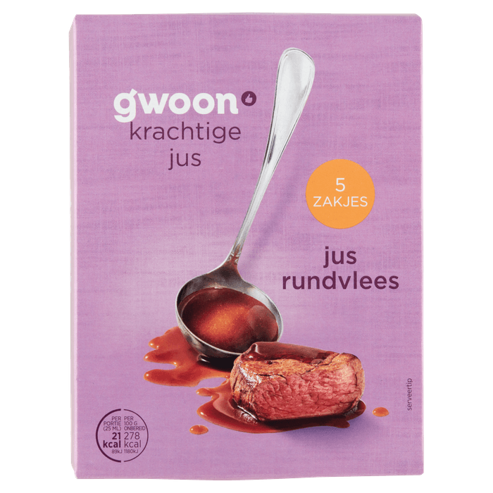 G'woon Jus rundvlees 5x
