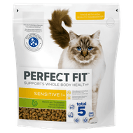 Perfect Fit Kattenvoer droog sensitive kalkoen