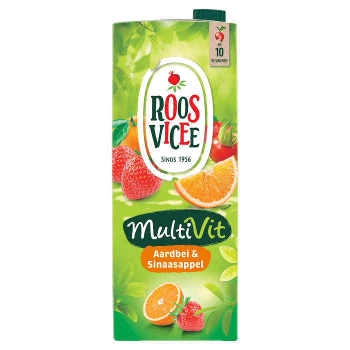 Roosvicee Multivit aardbei-sinaasappel