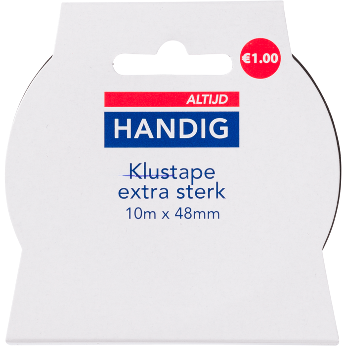 Altijd handig Klussentape zwart extra sterk