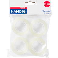 Altijd handig Plakband 4 rollen 18mm 30 mtr