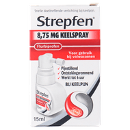 Strepfen Keelspray flurbiprofen 8.75mg.