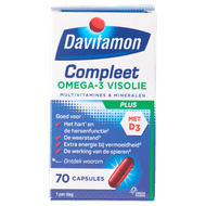 Davitamon Compleet plus omega 3 visolie