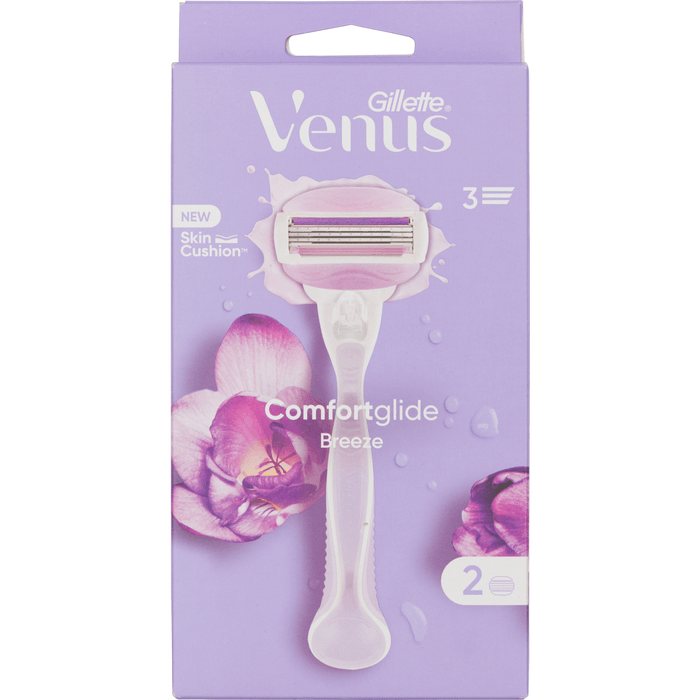 Gillette Venus Scheerapparaat comfortglide breeze + 2 mesjes