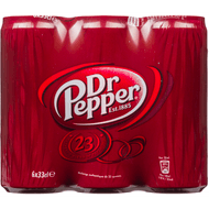 Dr Pepper Regular 6x33 cl