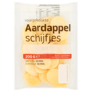 Aardappelschijfjes voor 1 persoon