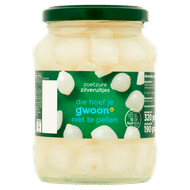 G'woon Zilveruitjes zoetzuur