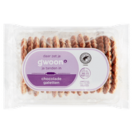 G'woon Wafels choco galette