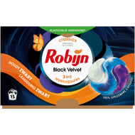 Robijn Vloeibaar wasmiddel 3 in 1 caps. Black velvet