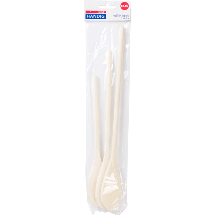 Altijd handig Lepelset hout