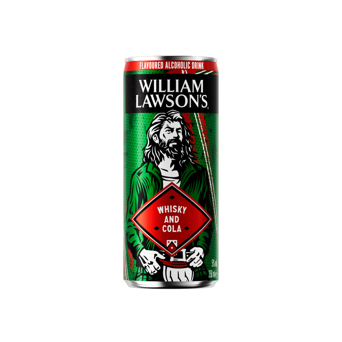 William Lawsons Scotch whisky & cola