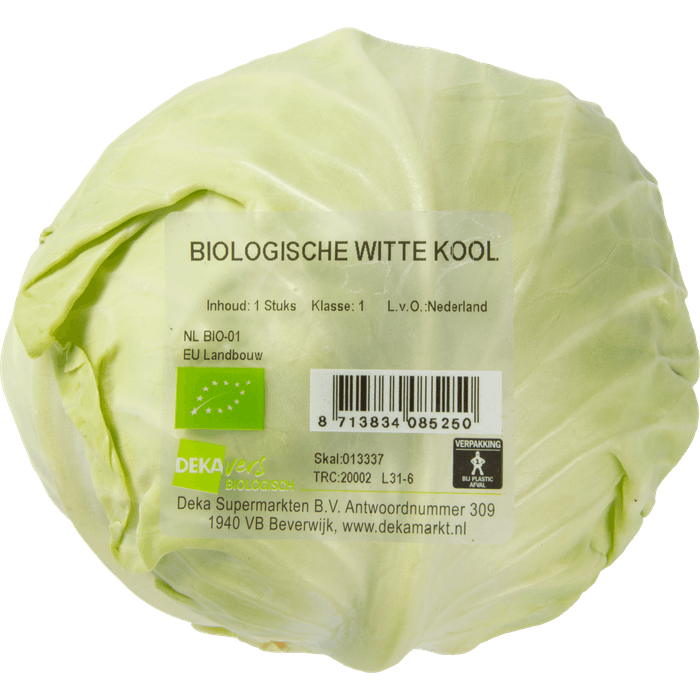 DekaVers Biologisch Biologische witte kool