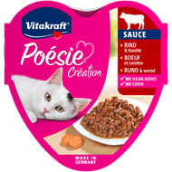 Vitakraft Kattenvoer poesie rund en wortel in saus