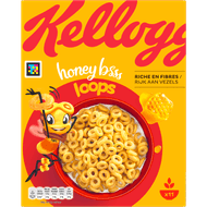 Kelloggs Gemengde volkorengraan honey loops