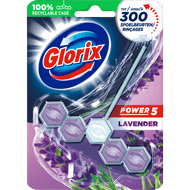 Glorix Toiletblok power lavendel 5-ball