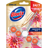 Glorix Toiletblok aroma lux dahlia flower & dragonfruit