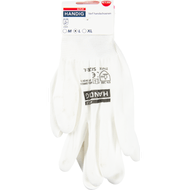 Altijd handig Verf handschoenen 3 maten wit