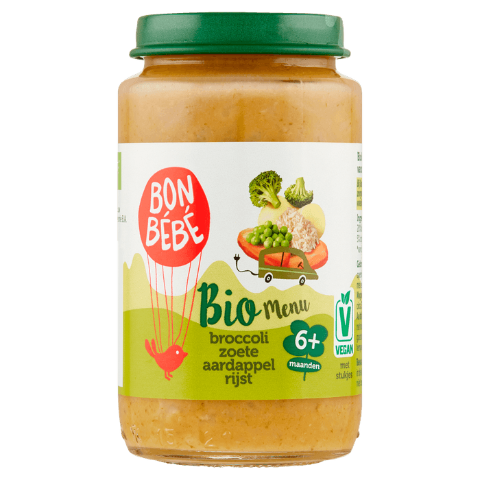 Bonbébé Biomenu m0613 broccoli zt aardappel rijst