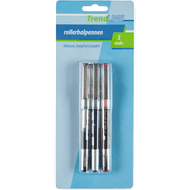 Sorbo Rollerball pen 3 ass. free-ink 0.5mm