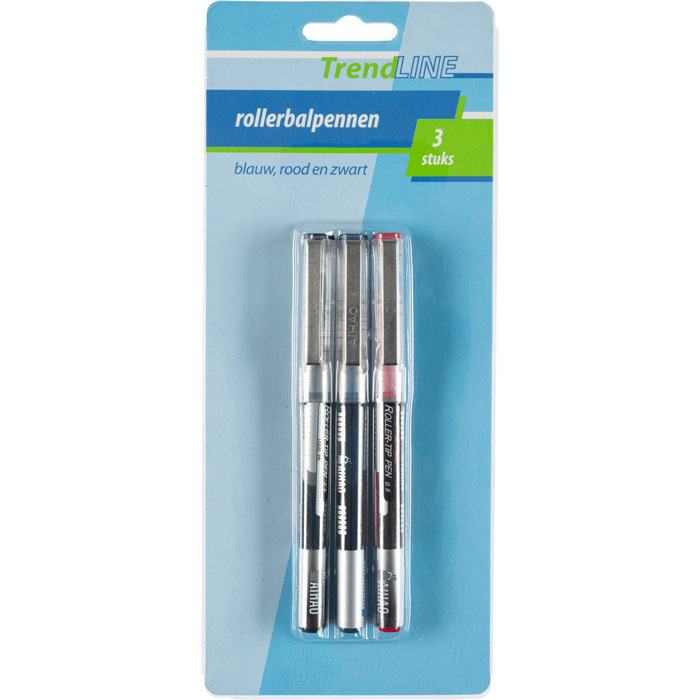 Sorbo Rollerball pen 3 ass. free-ink 0.5mm