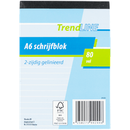 Trendline Schrijfblok a6 80vel