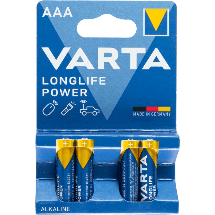 Varta Batterij longlife power AAA