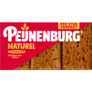 Peijnenburg Ontbijtkoek naturel portieverpakking