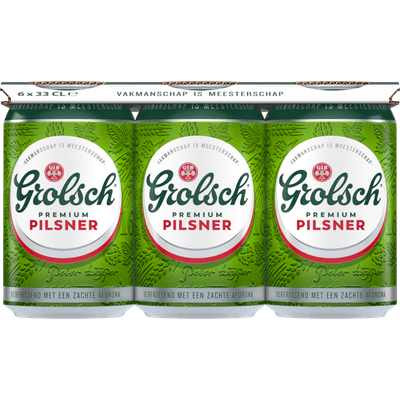 Grolsch Pilsener 6x33 cl