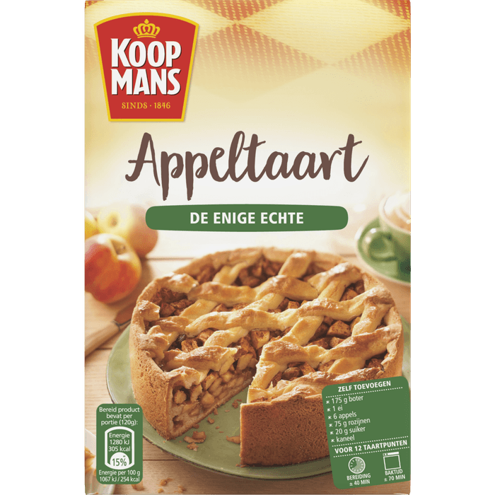 Koopmans Appeltaartmix