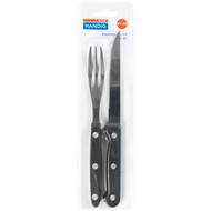 Altijd handig Steakmes en vork set