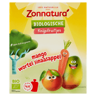 Zonnatura Knijpfruit mango wortel sinas