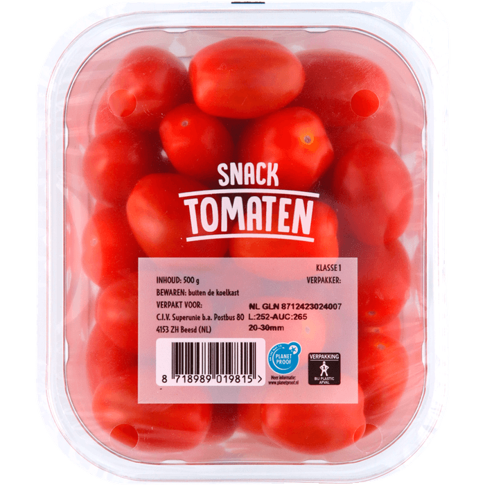 Snack tomaten