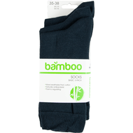 Non food Bamboe damessokken navy