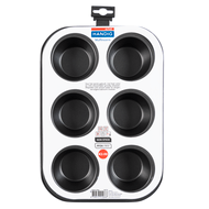 Altijd handig Muffinvorm voor 6 muffins