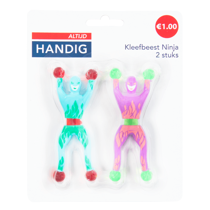 Altijd handig Kleefbeest ninja set