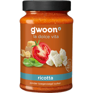 G'woon Pastasaus ricotta