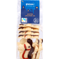G'woon Chocolade paardjes wit