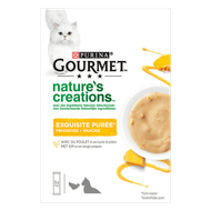 Gourmet Kattenvoer puree kip
