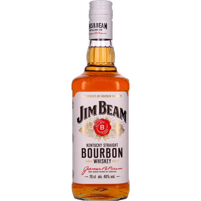 Jim Beam Whiskey bourbon white