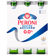 Peroni Nastro azzurro 0.0% 6x33 cl.